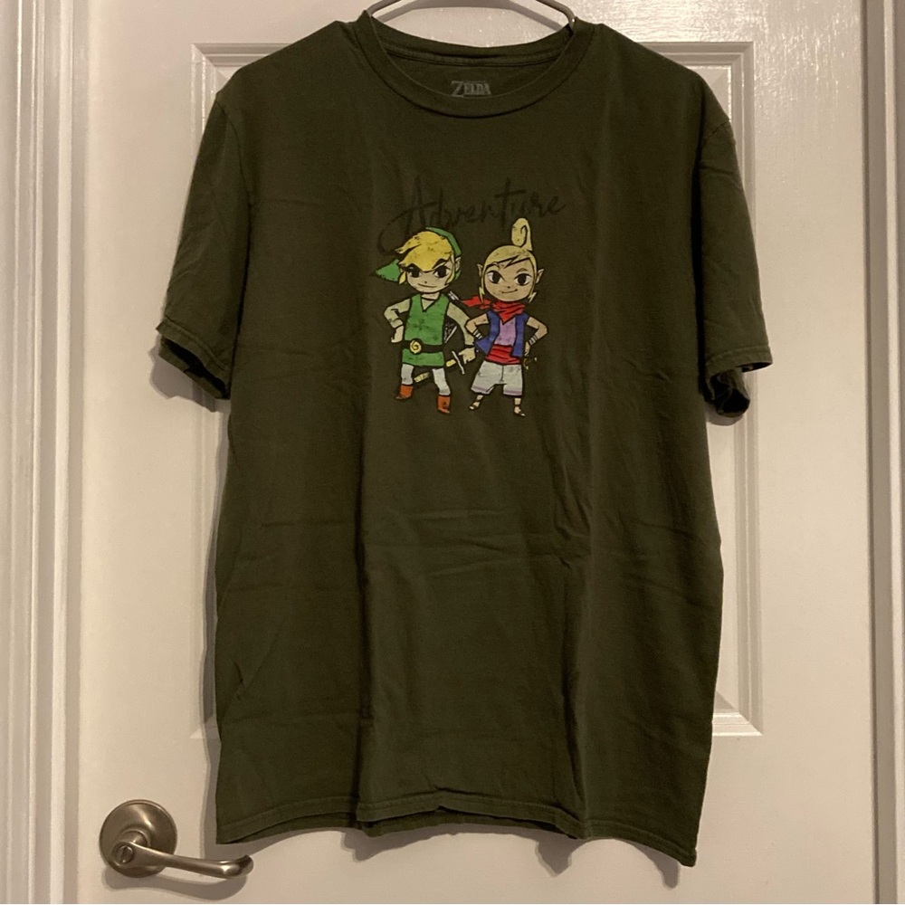 Legend of Zelda Wind Waker Adventure T-shirt